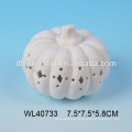 Venta al por mayor de cerámica de la calabaza de la nueva decoración de halloween con led